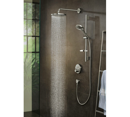 Шланговое подключение Hansgrohe Fixfit 26453670 Черное матовое