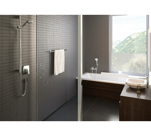 Шланговое подключение Hansgrohe Fixfit 27458000 Хром