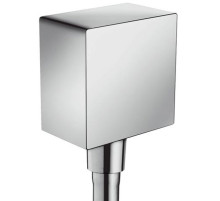 Шланговое подключение Hansgrohe Fixfit Square 26455000 Хром
