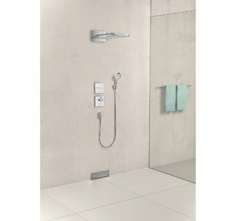 Верхний душ Hansgrohe Rainmarket Select 580 3jet 24001600 Черный хром