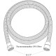 Душевой шланг Bond BH150E88 Черный матовый