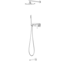 Душевая система Boheme Spectre 454-2-MW Белая матовая