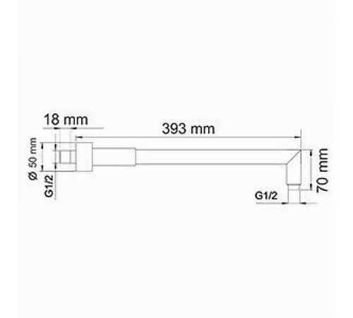 Душевая система WasserKRAFT A13029 Хром