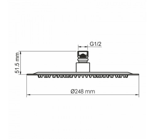 Душевая система WasserKRAFT А71183 Золото