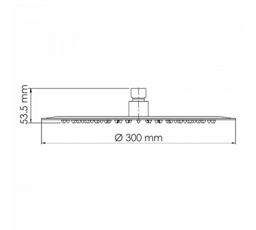 Душевая система WasserKRAFT А85161 Белая матовая