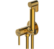 Гигиенический душ со смесителем WasserKRAFT A70838 Золото матовое
