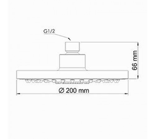 Душевая система WasserKRAFT A13029 Хром