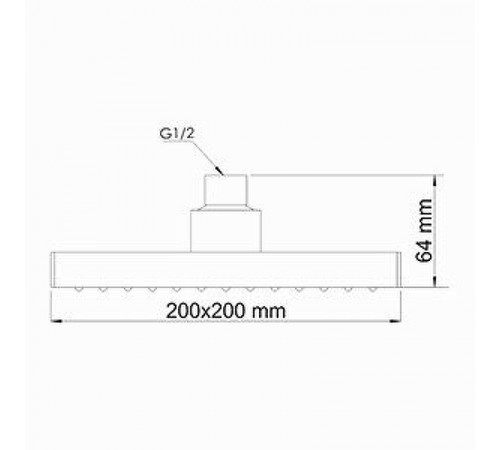 Душевая система WasserKRAFT A12028 Хром