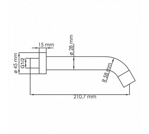 Душевая система WasserKRAFT А85161 Белая матовая