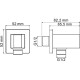 Душевая система WasserKRAFT Alme A16590 Хром