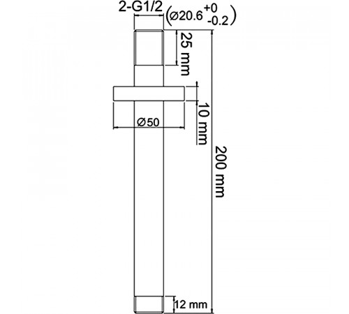 Душевая система WasserKRAFT Alme A171568 Thermo с термостатом Хром