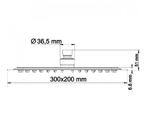 Душевая система WasserKRAFT Alme A171568 Thermo с термостатом Хром