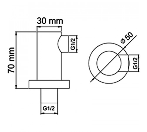 Душевая система WasserKRAFT Alme A171568 Thermo с термостатом Хром