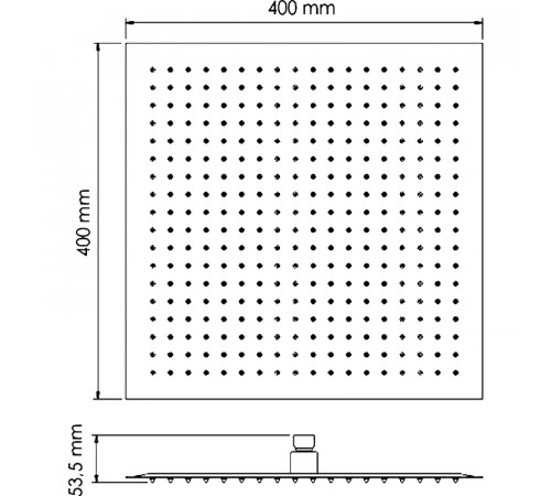 Душевая система WasserKRAFT Alme A16590 Хром