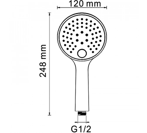 Душевая система WasserKRAFT Alme A171519 Thermo с термостатом Хром