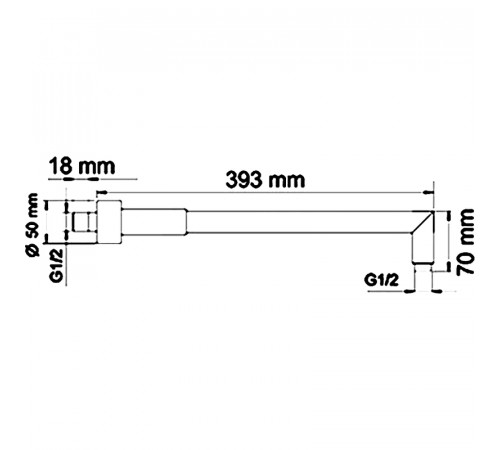 Душевая система WasserKRAFT Alme A171519 Thermo с термостатом Хром