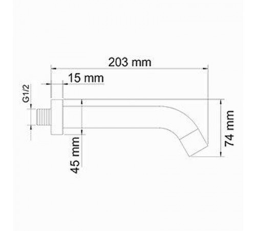 Душевая система WasserKRAFT Dinkel A175817 с термостатом Хром