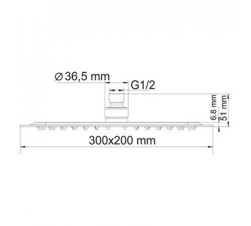 Душевая система WasserKRAFT Main A16169 Хром