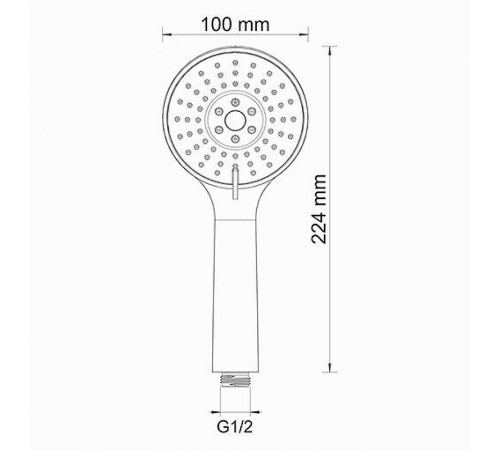 Душевая система WasserKRAFT Main A14129 Хром