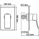 Душевая система WasserKRAFT Aller A12118 Хром