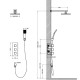 Душевая система Timo Tetra-thermo SX-0179/17SM с термостатом Золото матовое