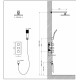 Душевая система Timo Tetra-Thermo SX-0179/03SM с термостатом Черный