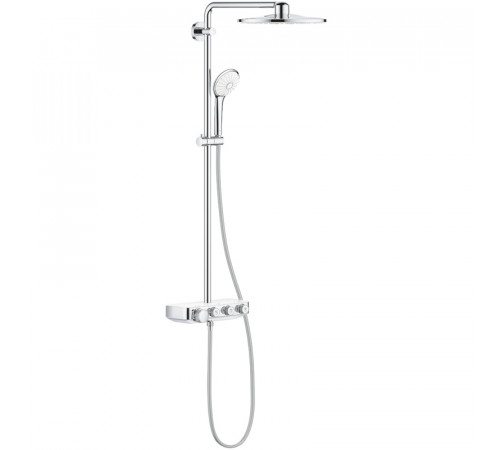 Душевая система Grohe SmartControl 26507LS0 с термостатом Белая луна