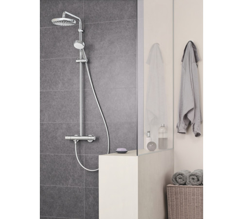 Душевая система Grohe Tempesta Cosmopolitan 27922001 с термостатом Хром