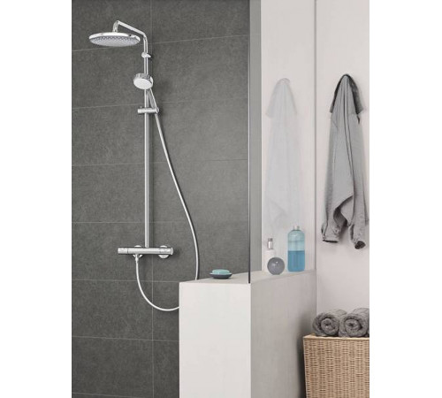 Душевая система Grohe Tempesta Cosmopolitan 26670000 с термостатом Хром