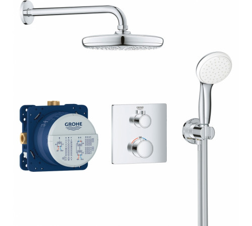 Душевая система Grohe Grohtherm 34729000 с термостатом Хром