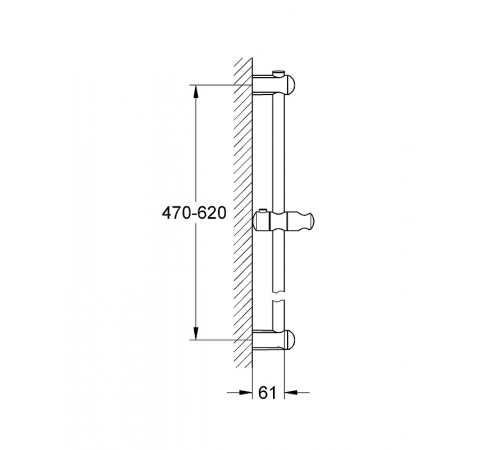 Душевая штанга Grohe Euphoria 27499000 Хром