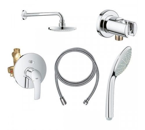 Душевая система Grohe Eurosmart 124440 Хром