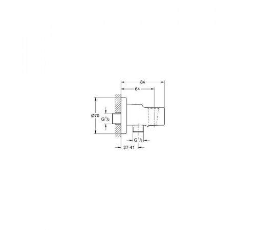 Душевая система Grohe Eurosmart 124440 Хром