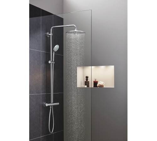 Душевая система Grohe Euphoria System 180 E 26418000 с термостатом Хром