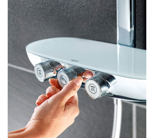 Душевая система Grohe Rainshower System SmartControl 360 Duo 26250000 хром