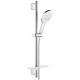 Душевой гарнитур Grohe Rainshower SmartActive 26576LS0 Белая луна Хром