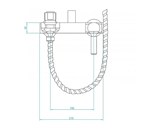 Душевая система RGW Shower Panels SP-31G 51140131-06 Золото