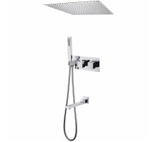 Душевая система Abber Daheim AF8254 с термостатом Хром