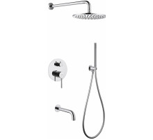 Душевая система Abber Wasser Kreis AF8117 Хром