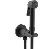 Гигиенический душ со смесителем Bossini Paloma Apice E34002B.073 Черный матовый