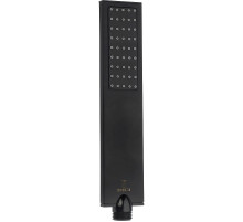 Душевая лейка Bossini Flat One B00270.073 Черный матовый