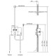 Душевая система Vincea Inspire VSFW-3I21T2CH с термостатом Хром
