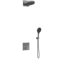 Душевая система Vincea Inspire VSFW-4I211GM Вороненая сталь