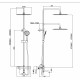 Душевая система Denberg LT-302 с термостатом Хром