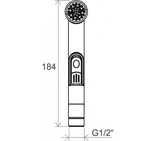 Гигиенический душ Ravak BM 040 962.00 X07P269 Хром