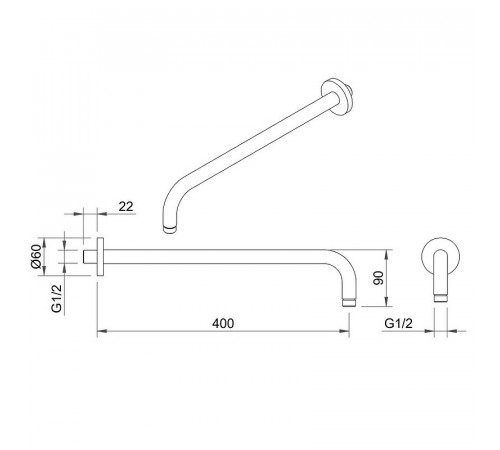 Душевая система Berges Nardis 3R 071013 Хром