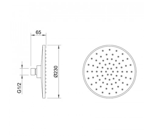 Душевая система Berges Nardis 3R 071013 Хром