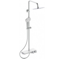 Душевая система Ideal Standard Ceratherm S200 A7331AA с термостатом Хром Белая