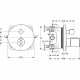 Душевая система Ideal Standard Ceratherm BD006XC с термостатом Хром