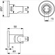 Держатель ручного душа Ideal Standard Ideal Rain BC806AA Хром